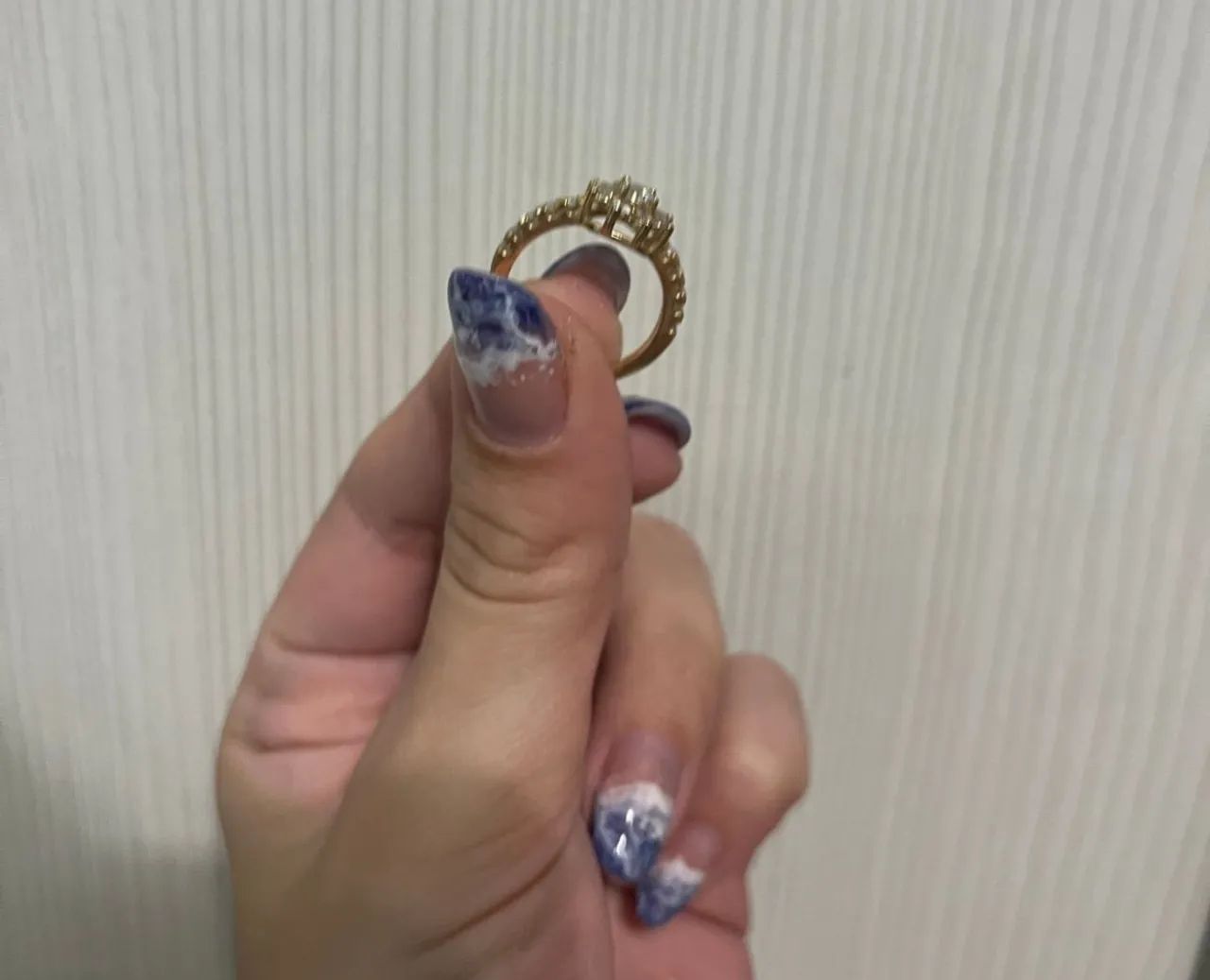 Anel Semi-Joia com Zirconias  - Foto 4