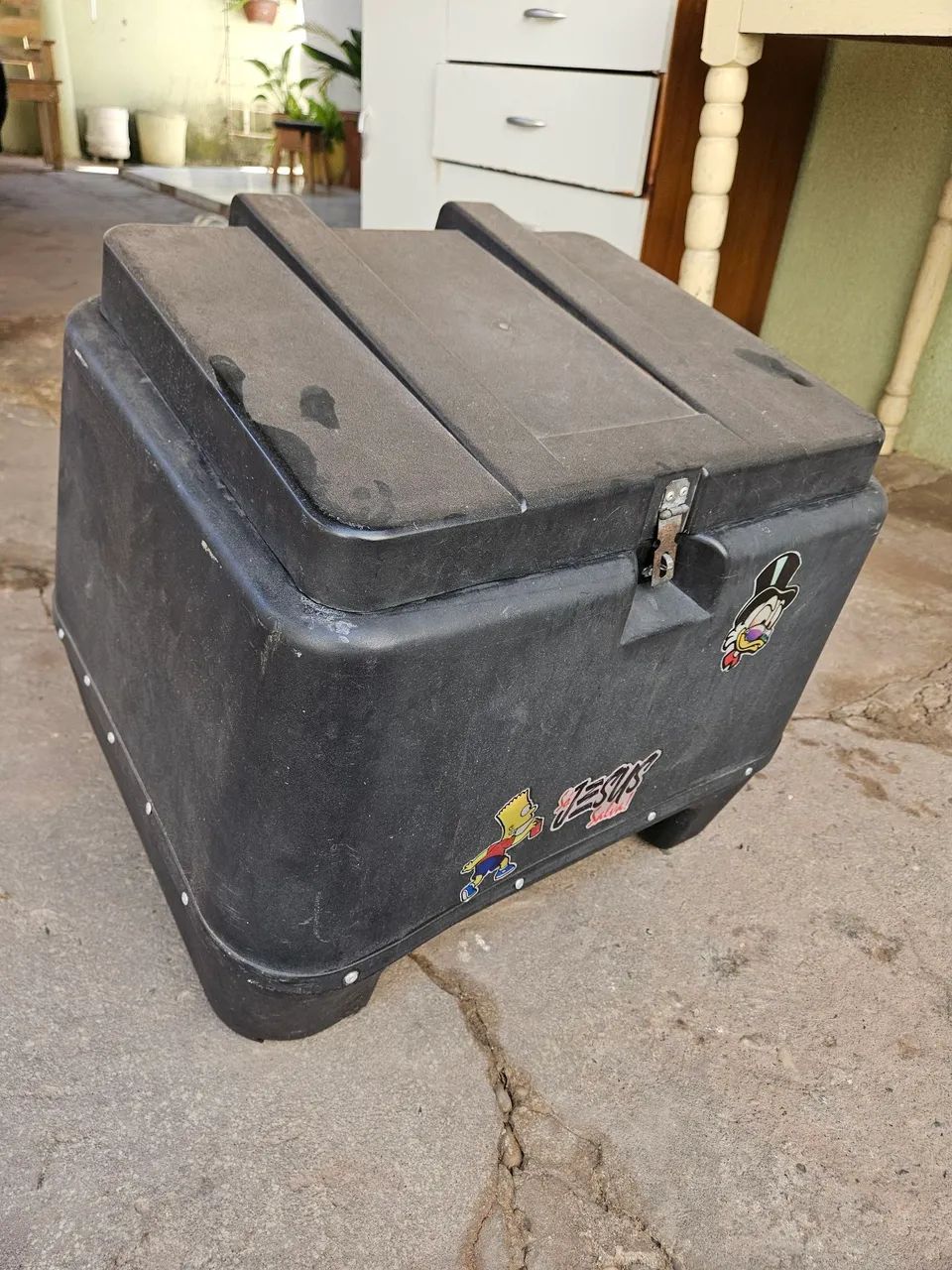 Baú 80L com suporte pra fan 160 - Foto 3