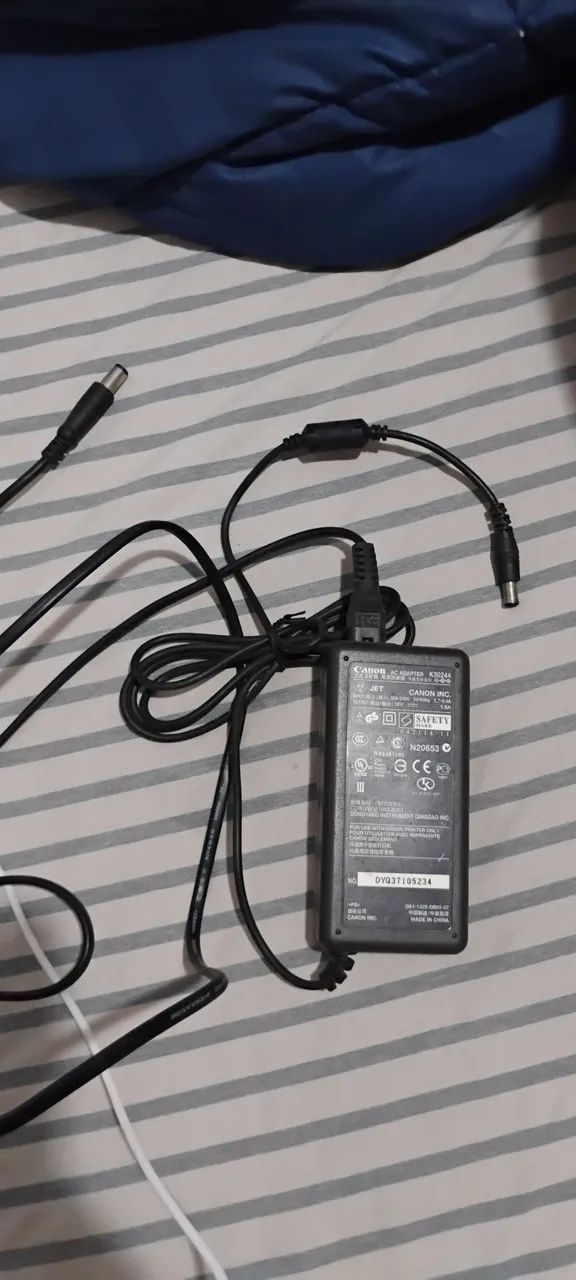 Fonte Canon 16v 1.8a bivolt 