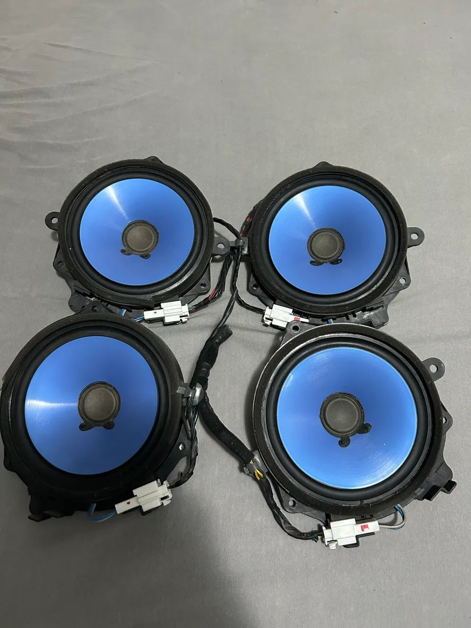 Kit 4 auto falantes de 6 polegadas