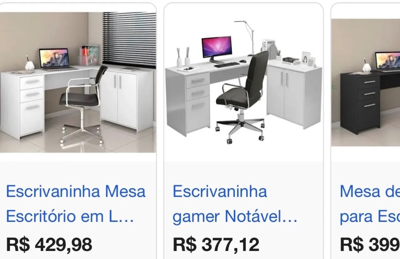 Escrivaninha/Mesa de Escritório - R$ 180 - Foto 5