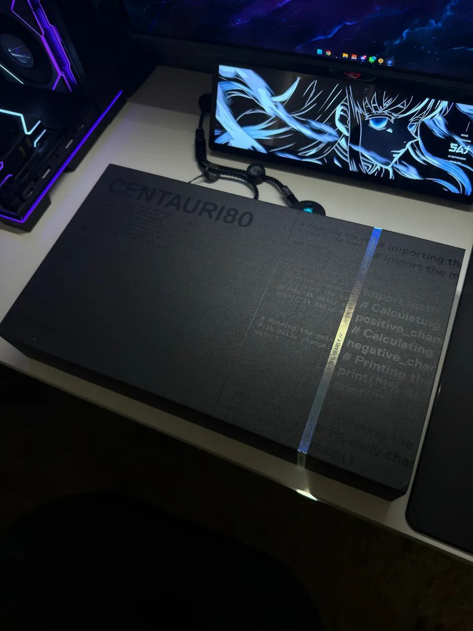 MelGeek Centauri80 - Teclado Magnético com tela OLED - Foto 3