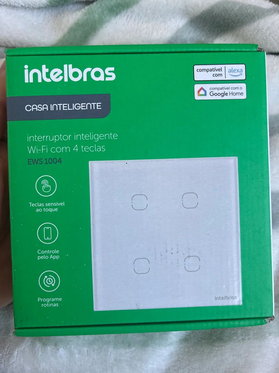 Interruptor inteligente 4 teclas Intelbras  - Foto 3