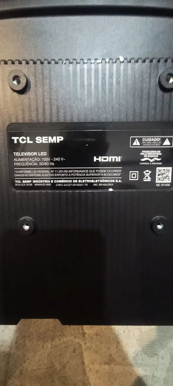 Vendo tv Semp smart para conserto 32 - Foto 3