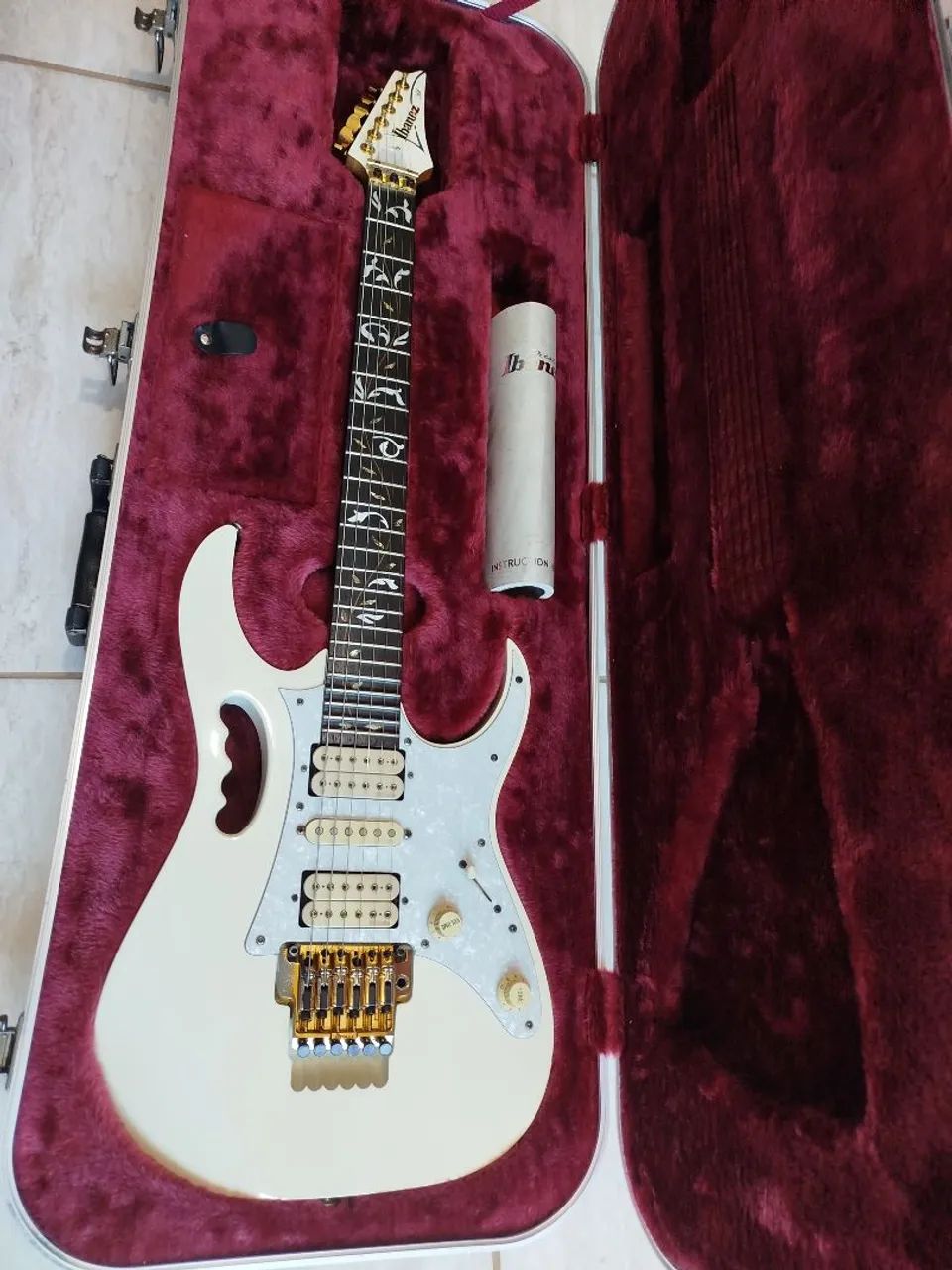 Guitarra Ibanez Jem 7v Japan ACEITO LUKE1 - Instrumentos musicais
