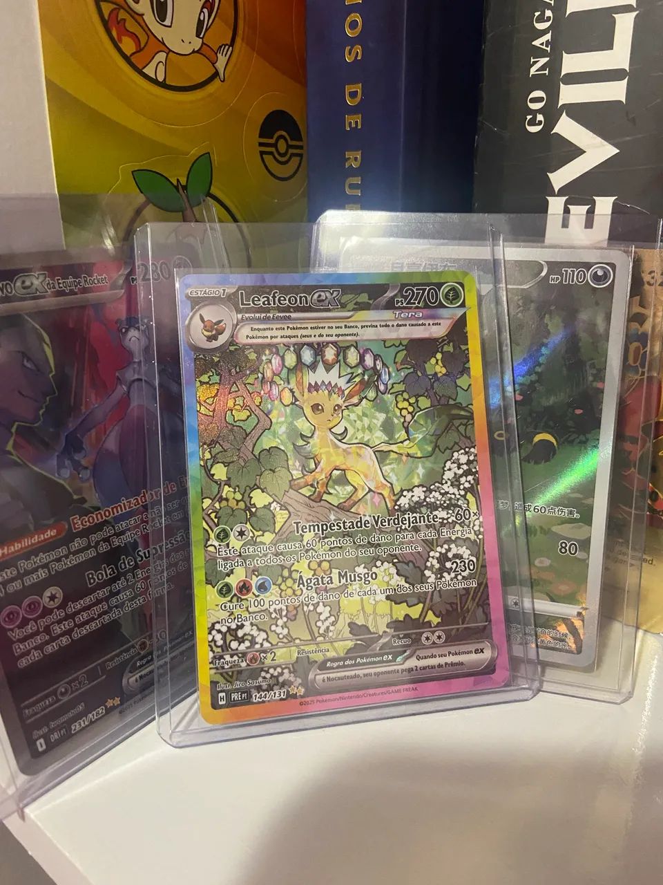 Carta Leafeon EX (144/131) Mint - Foto 2