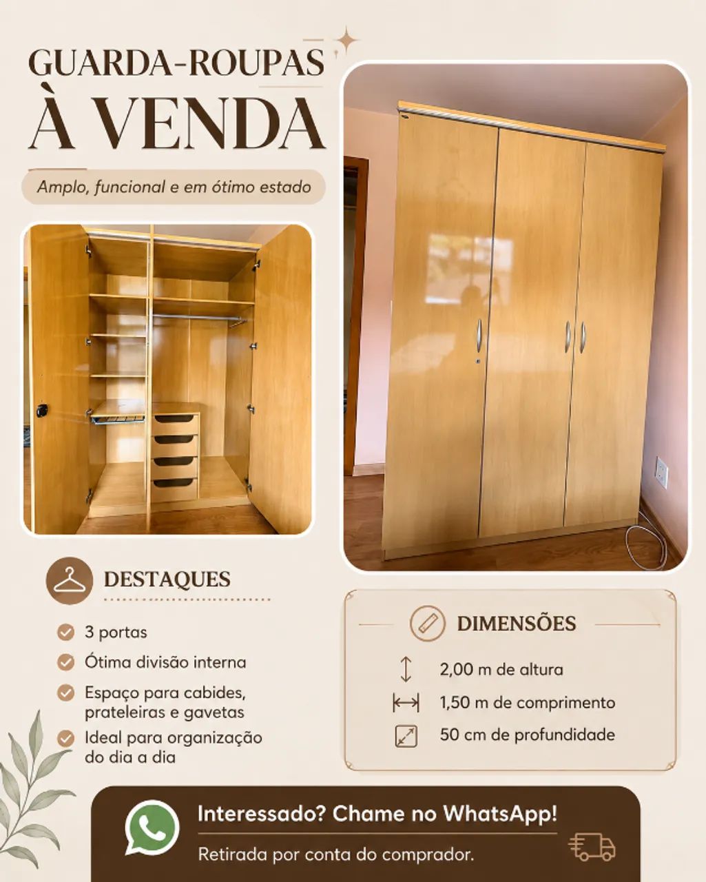 Jogo de quarto casal completo. - Foto 3