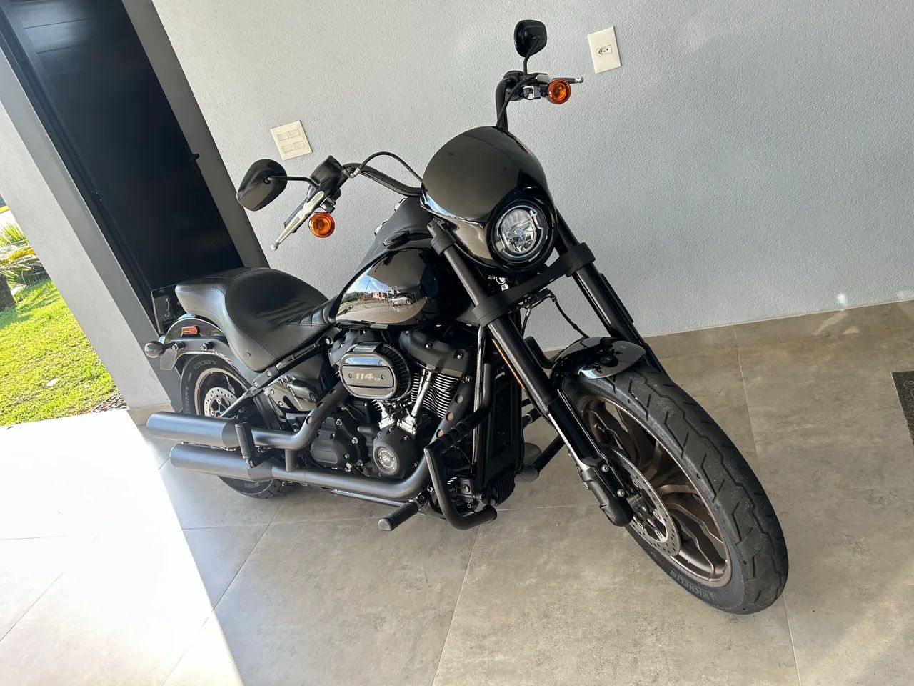 Protetor de motor Harley Davidson softail - Foto 2