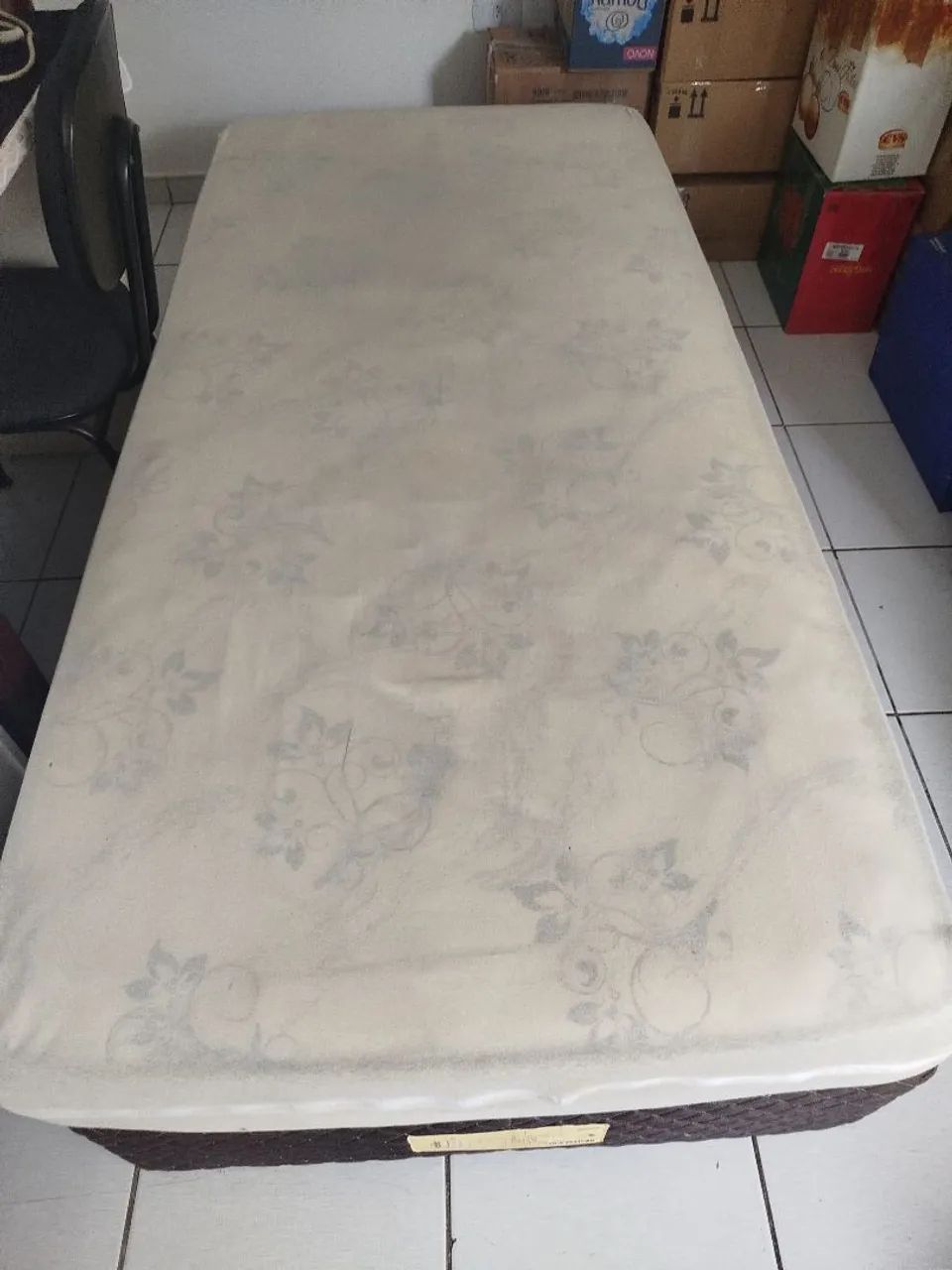 Cama box solteiro com colchão D28 - Foto 2