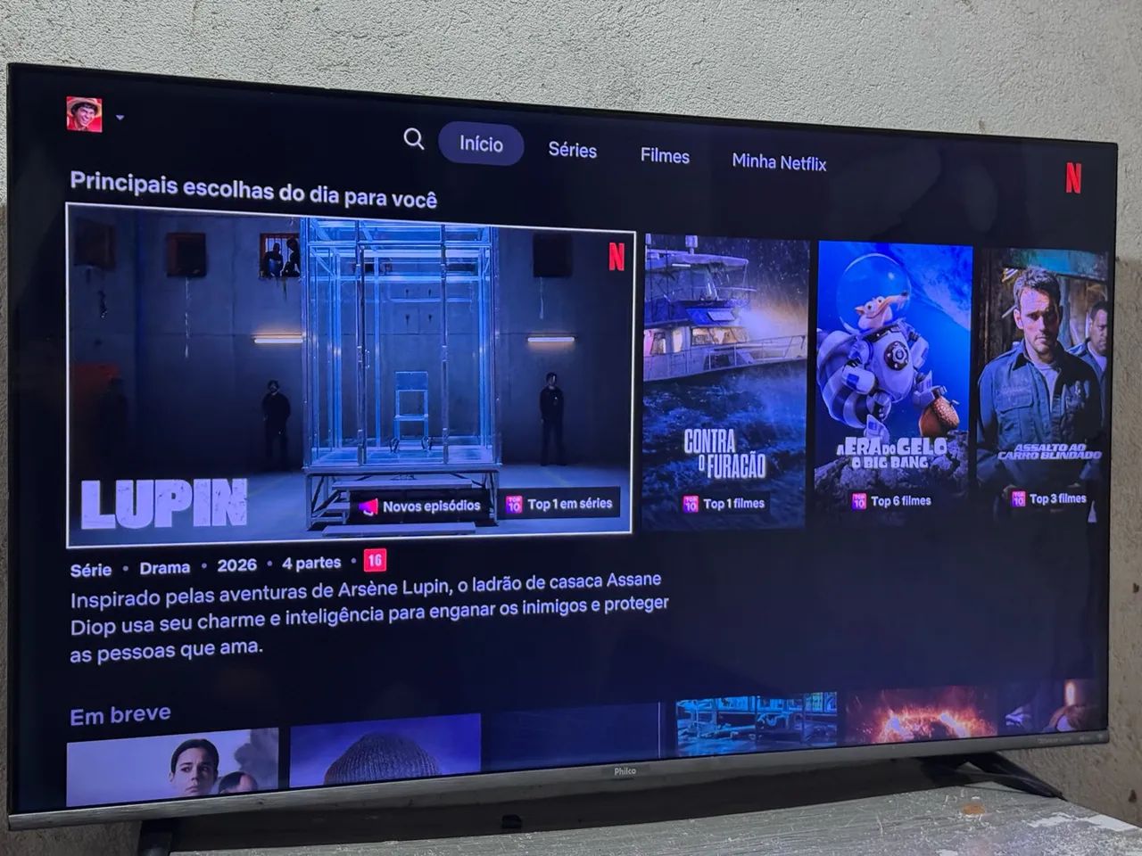 Tv smart Android 55 polegadas 4k - Foto 4
