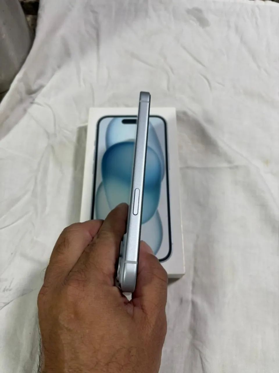 iPhone 15 128 gb azul - Impecável - Foto 5