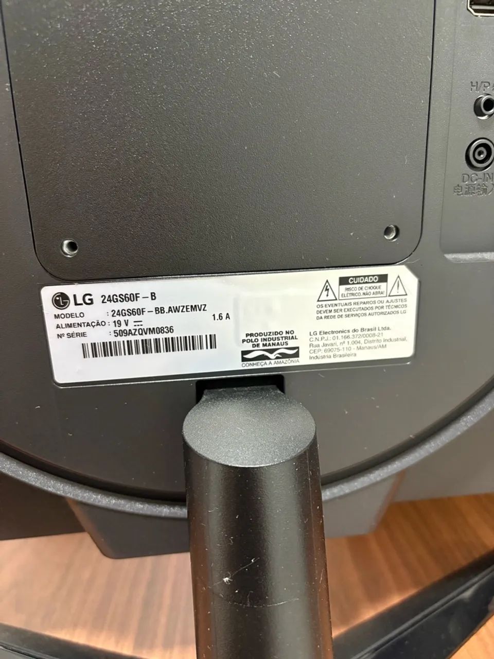 Monitor LG UltraGear 24GS60F-B - Foto 2