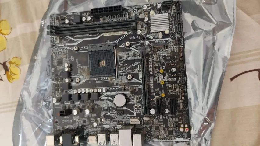 Placa-Mãe ASUS Prime A320M-K/BR Usada - Foto 2