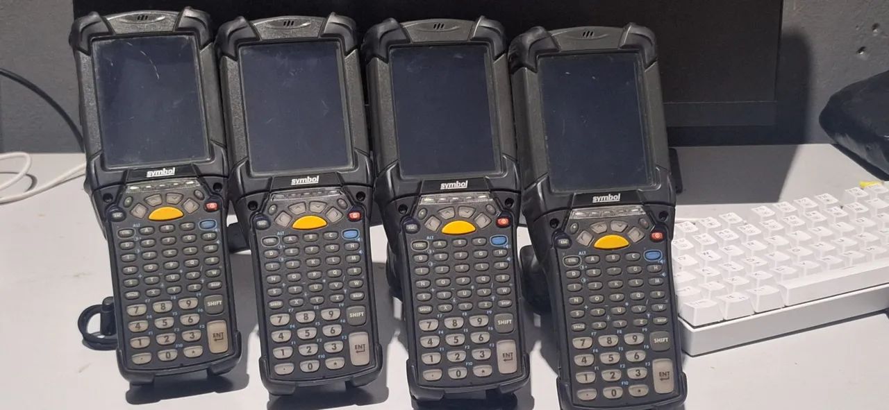 Lote 3 unidades coletores Zebra MC92NO Android 4.4 