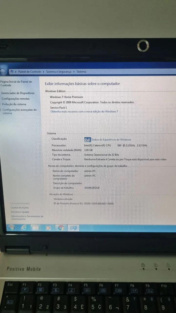 Notebook Positivo Mobile - 14 polegadas