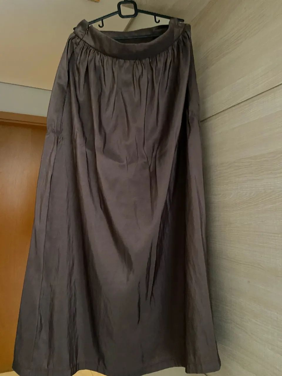 Saia Longa com blusa com elástico 