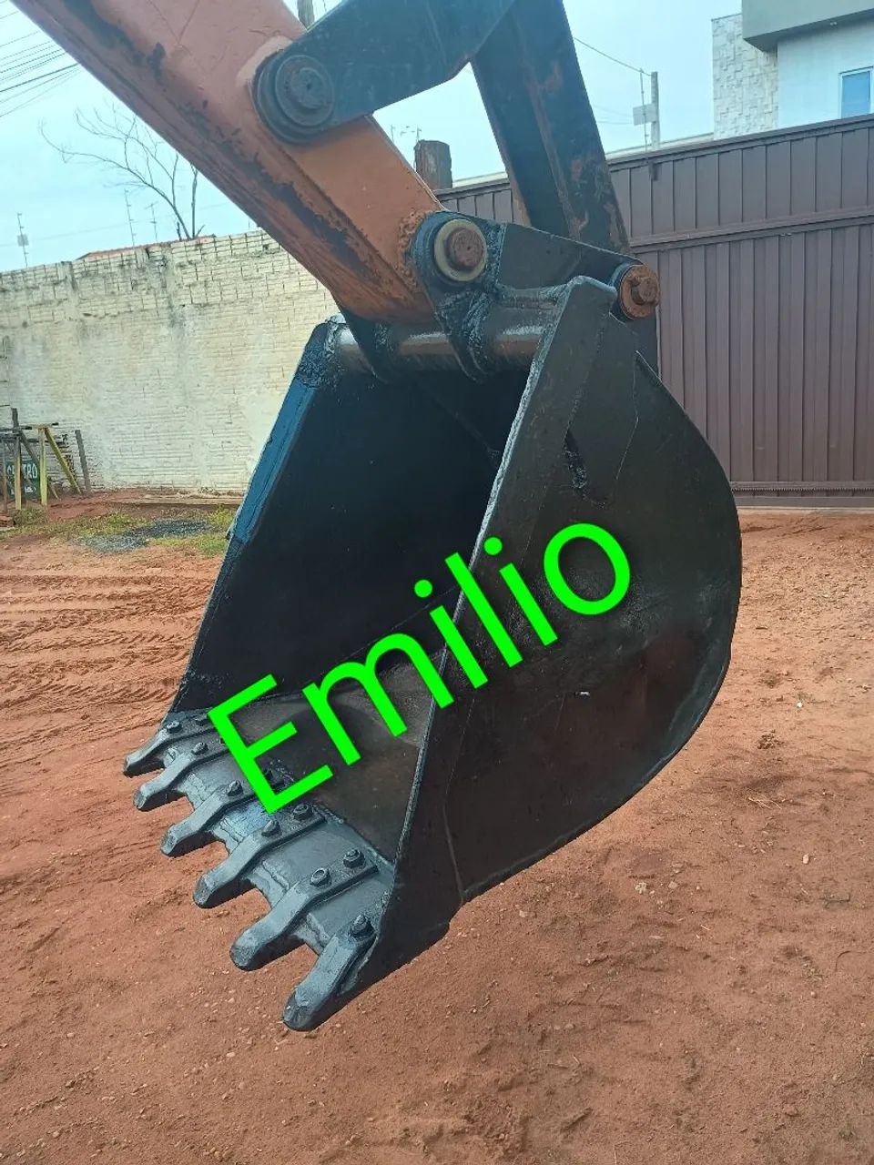 Concha de retroescavadeira 