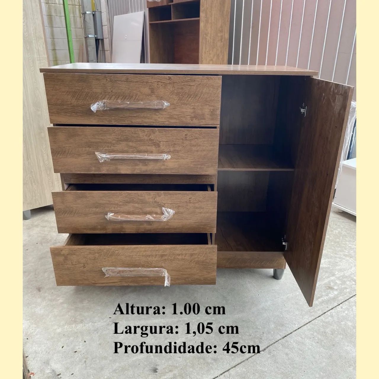 Cômoda com 4 gavetas - entrego hoje - Foto 2