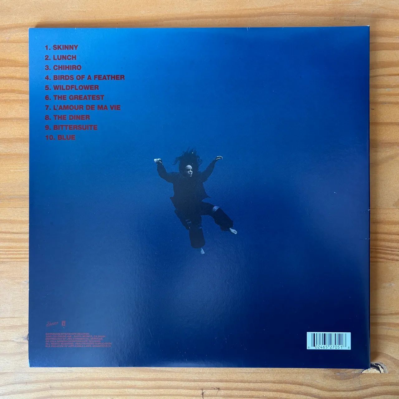 Disco de Vinil LP Billie Eilish - Hit Me Hard And Soft - Foto 4