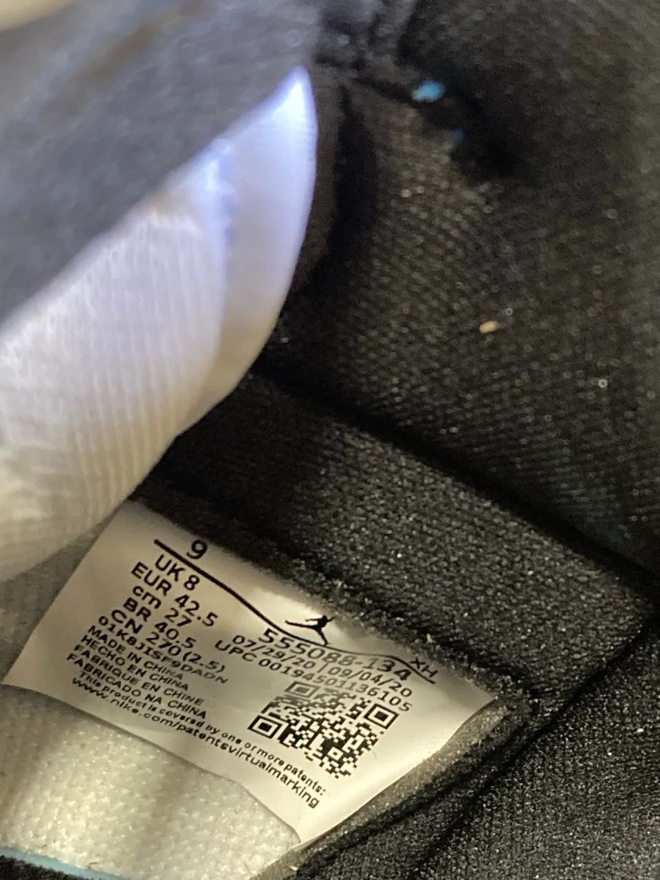 Nike Air Jordan 1 University Blue UNC - Foto 4