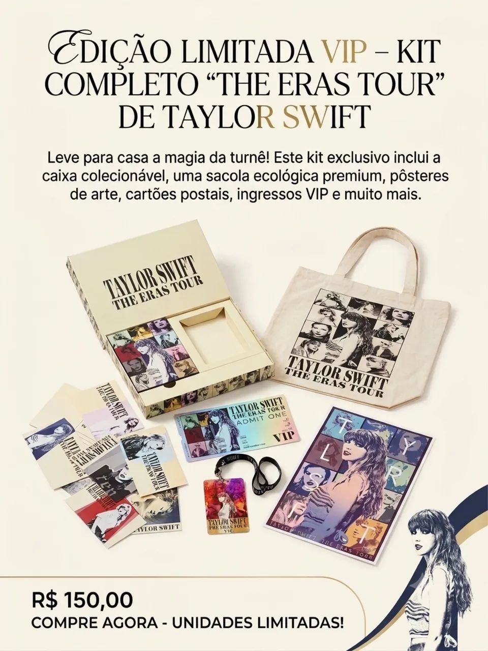 Kit Vip The Eras Tour - Foto 4