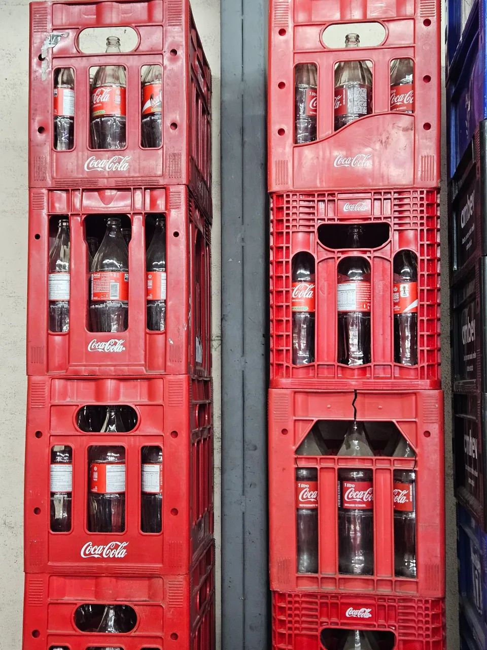 Vasilhame de coca cola retornável 1litro 
