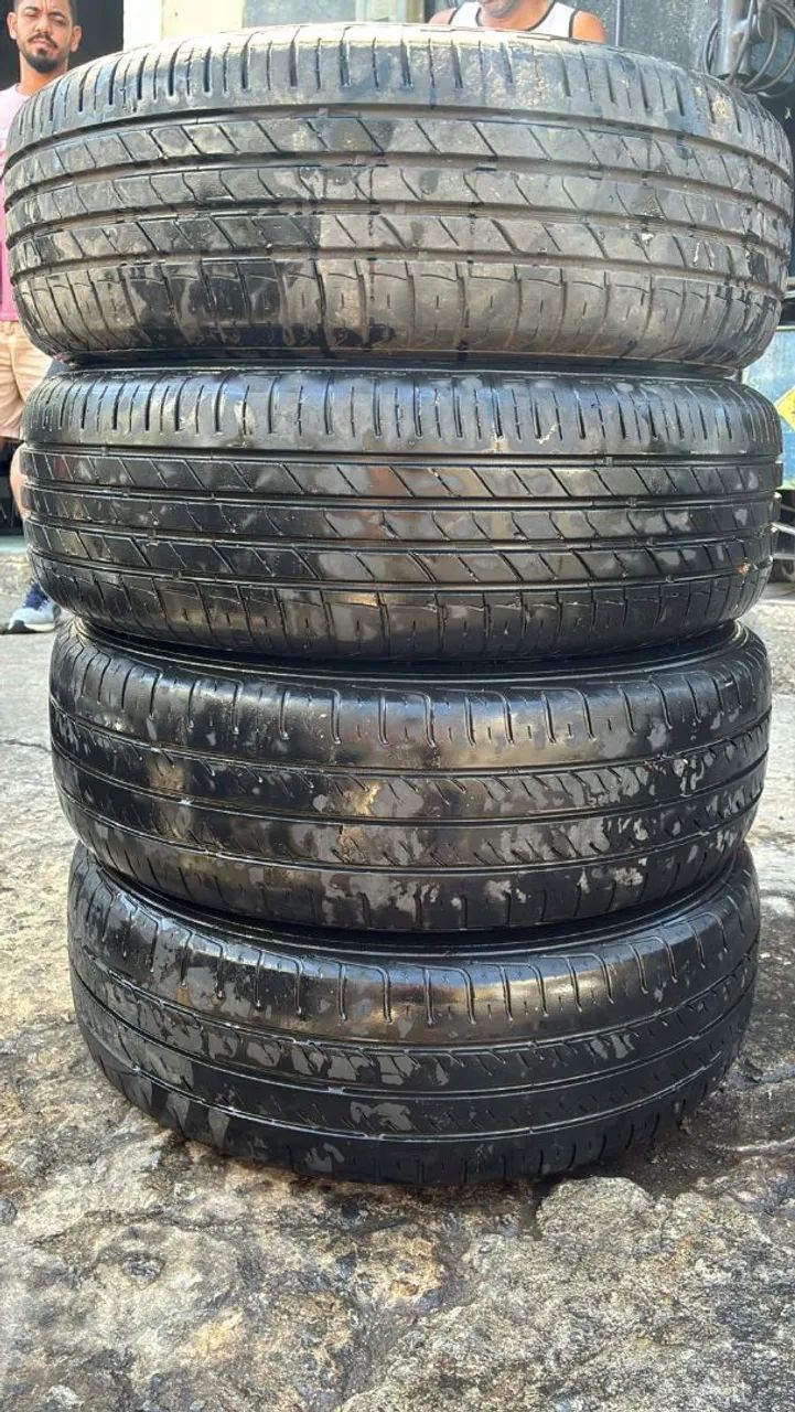 Roda hb20 pneus novos  - Foto 6