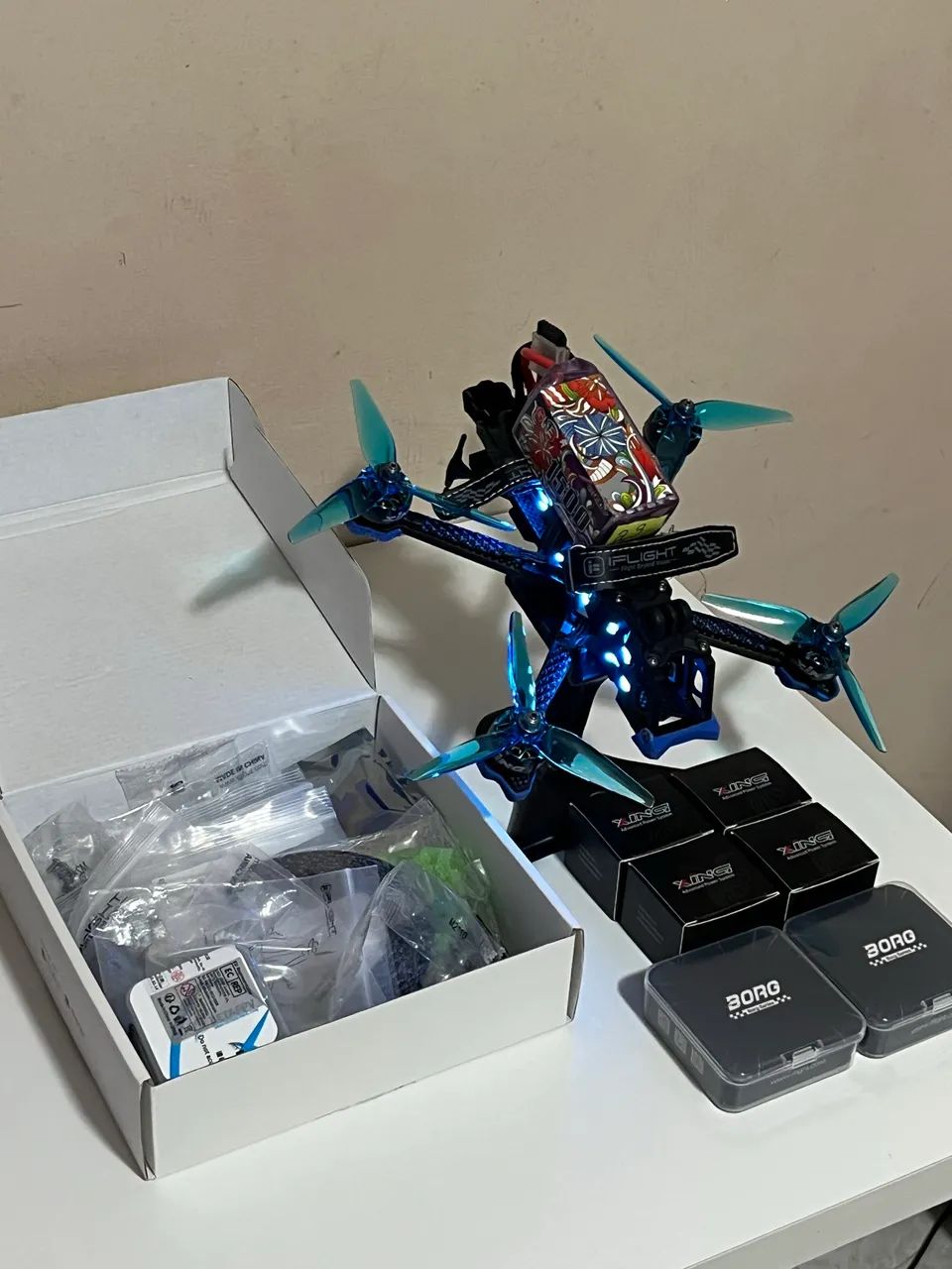 Drone FPV 5? iFlight evoque 5x - Zero Voo - Praticamente Novo