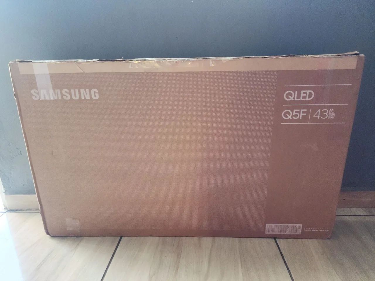 Tv samsung 43 polegadas Qled na caixa com nota fiscal!
