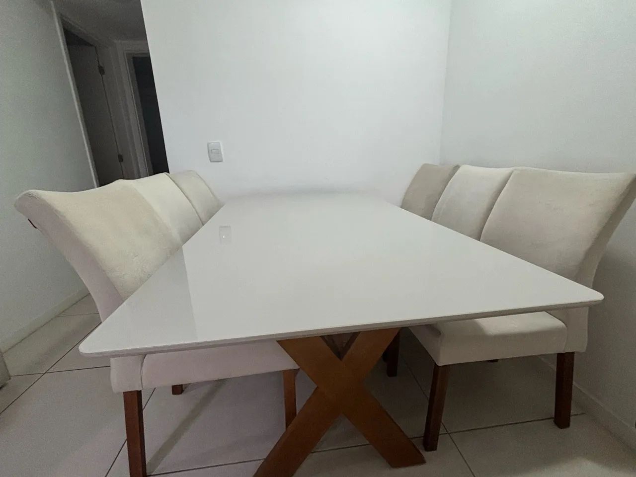 Mesa de jantar com 6 cadeiras - imperdível / ACEITO PROPOSTA - Foto 2