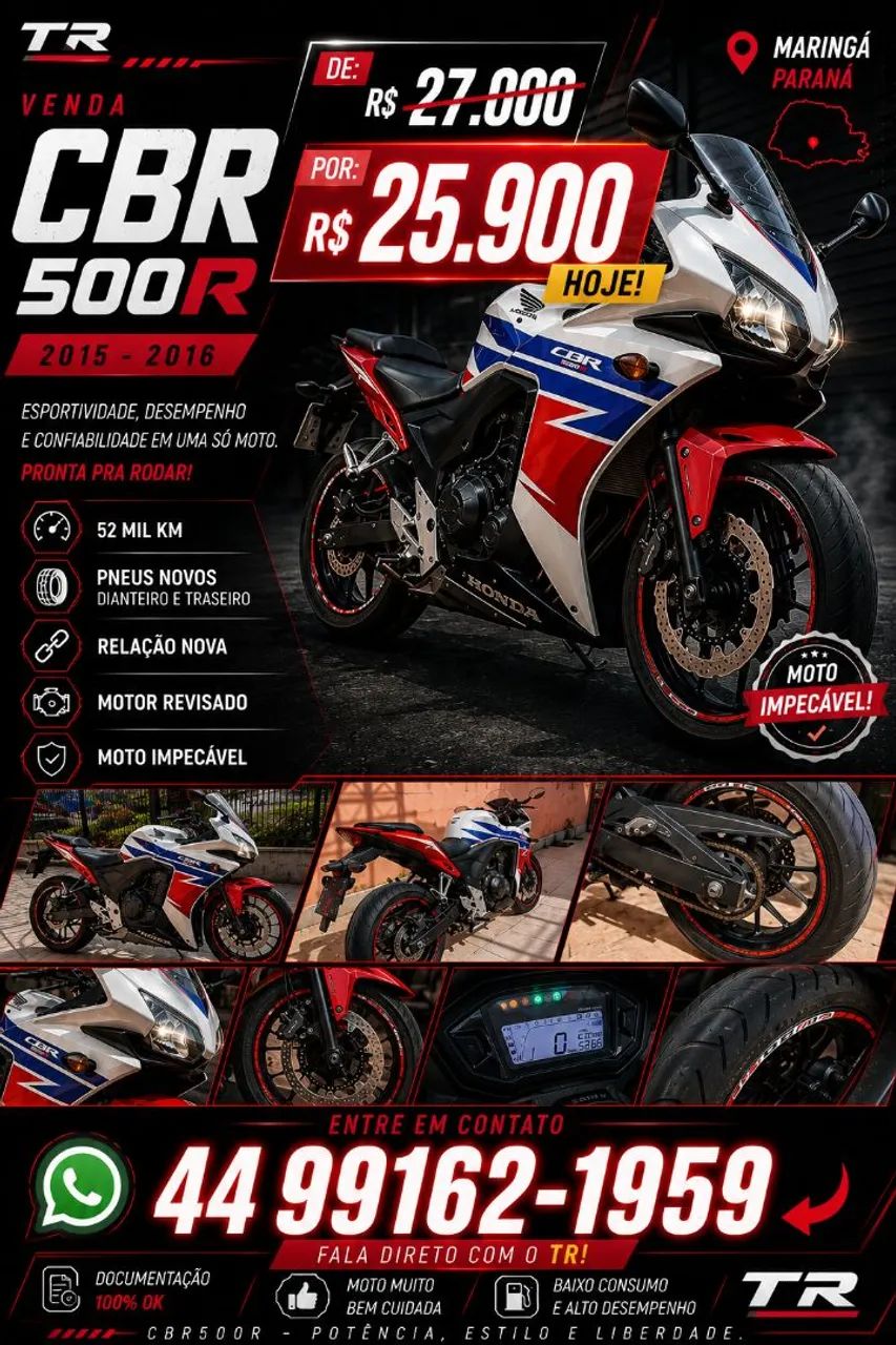 CBR500 24.899,00