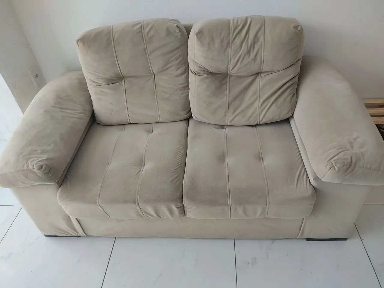 Sofá usado a negociar 