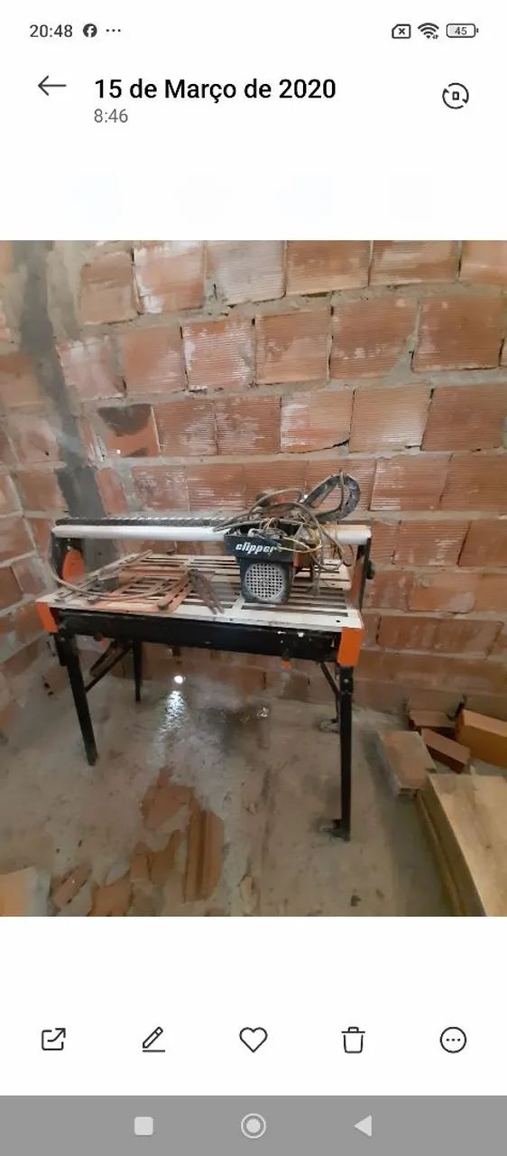 Máquina de corta pisso bancada 