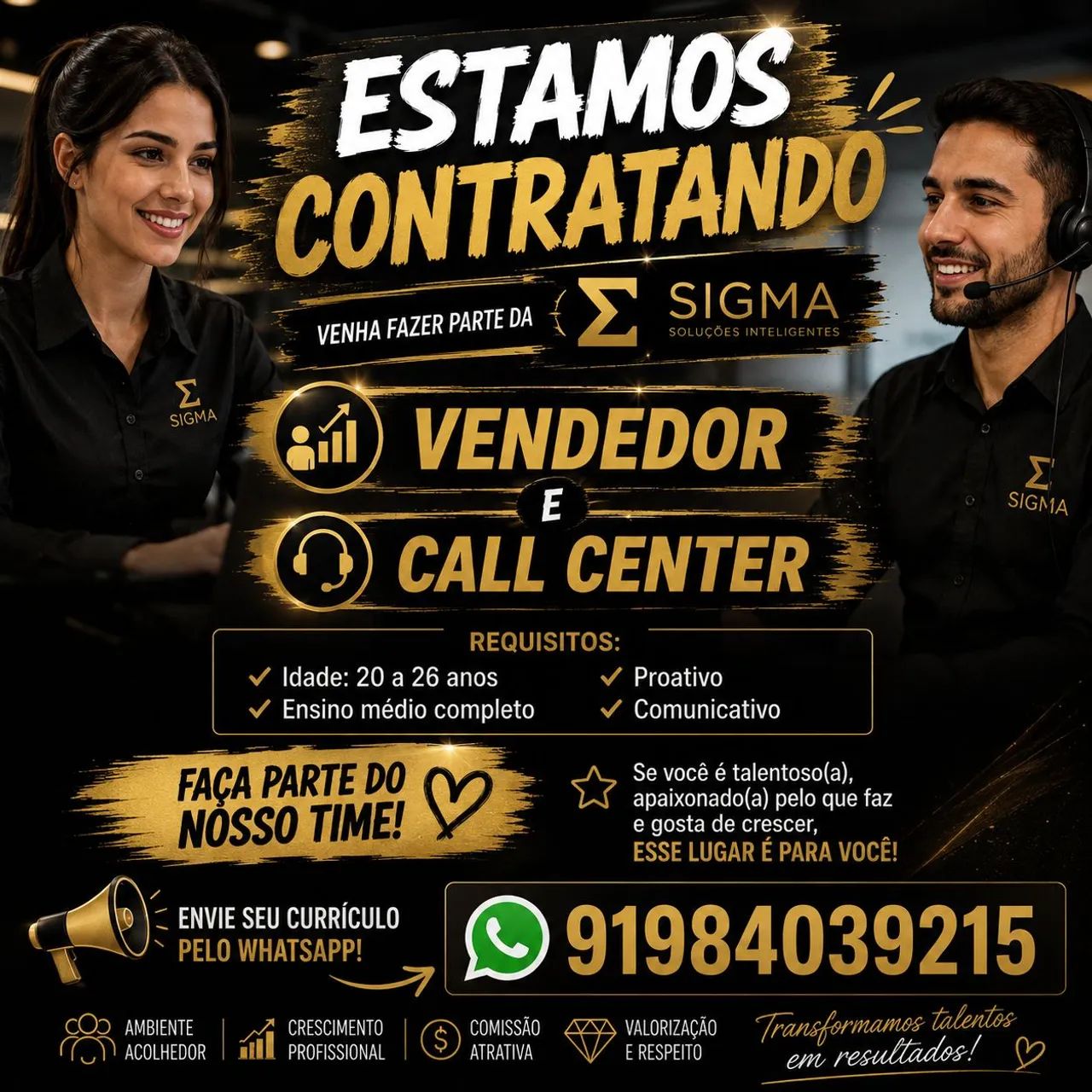 ÁREA COMERCIAL DE VENDAS 