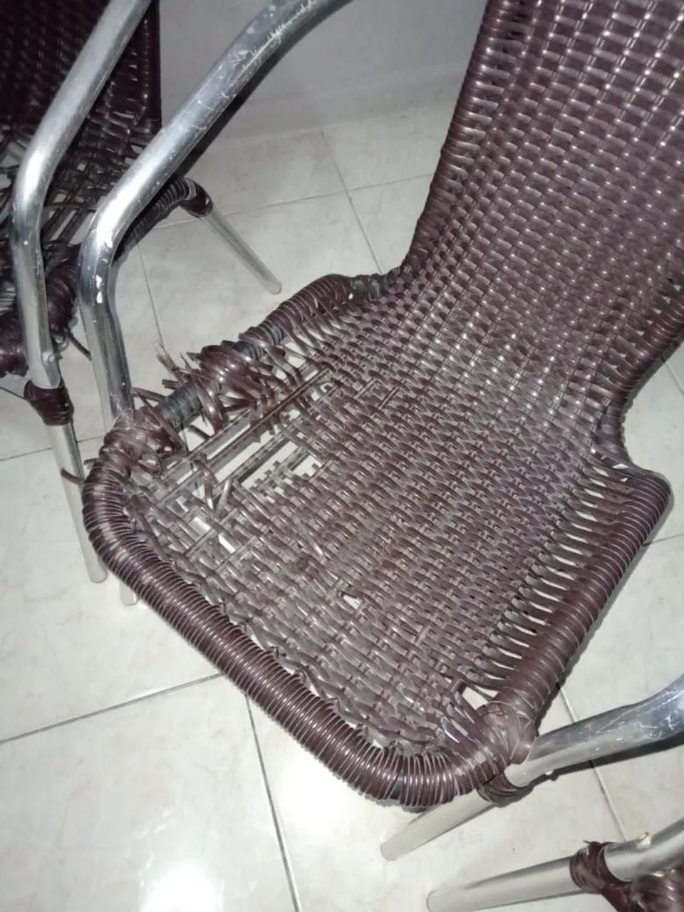 Cadeiras de Pátio com vime - Foto 3