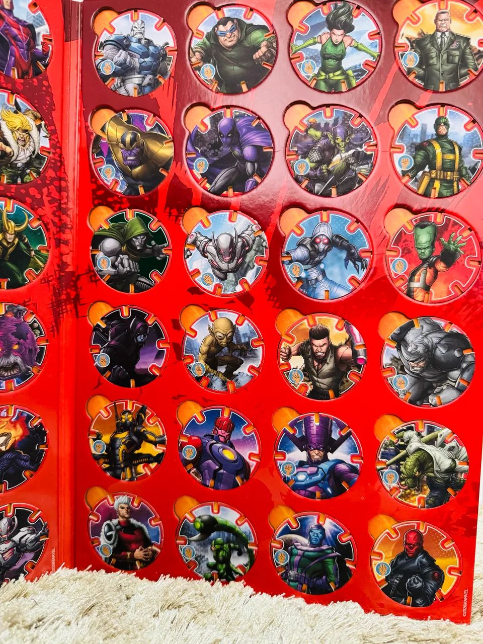 Tazos Marvel Bistek Coleção Completa - Foto 3