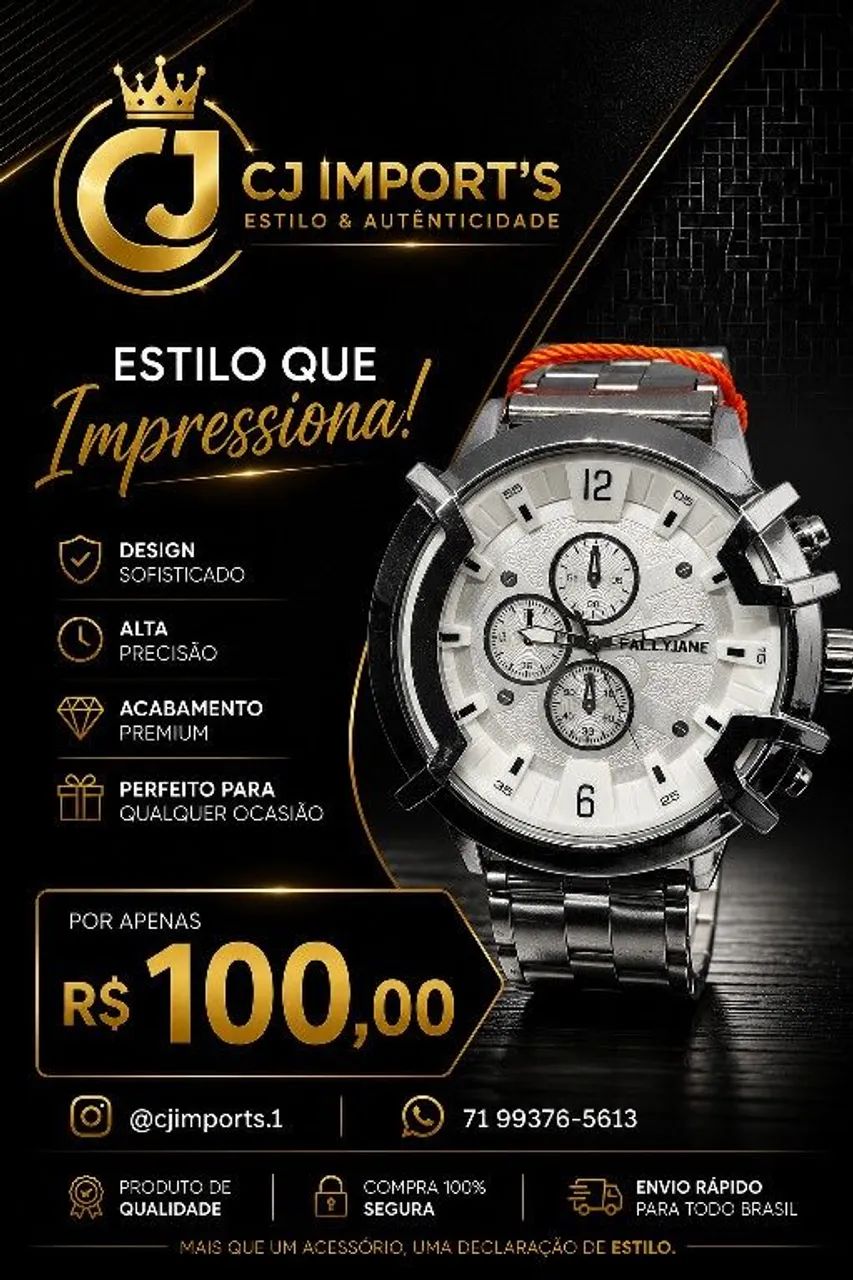 Relógio Masculino Sofisticado - Foto 5
