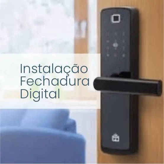 Instalação de fechaduras digital embutir e sobrepor - Foto 3
