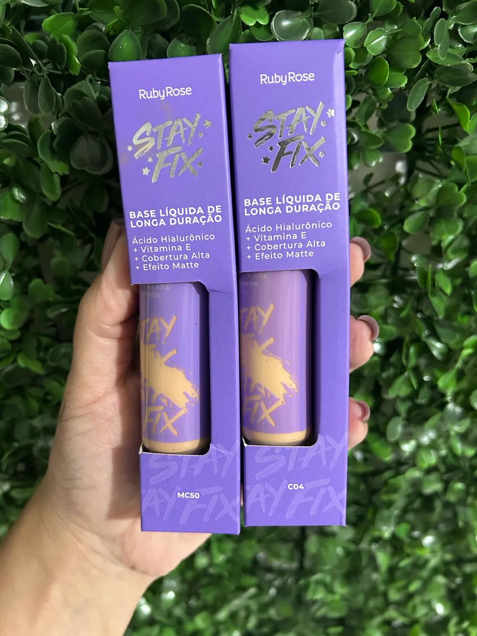 Kit 18 bases líquidas Stay Fix - Ruby Rose