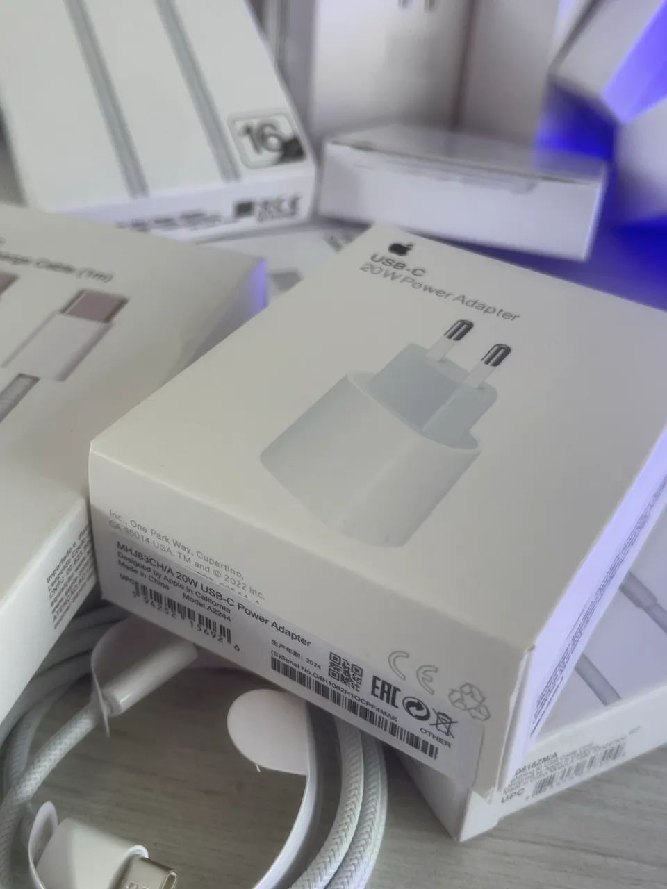 APPLE LACRADOS FONTE E CABOS ENTREGA EMEDIATA  - Foto 3