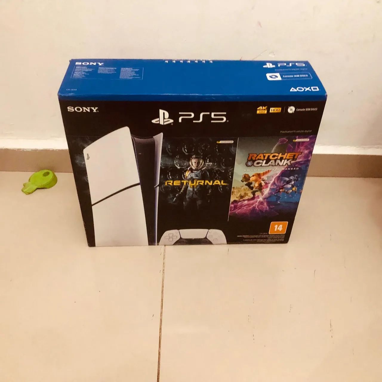 Ps5 digital slim como novo