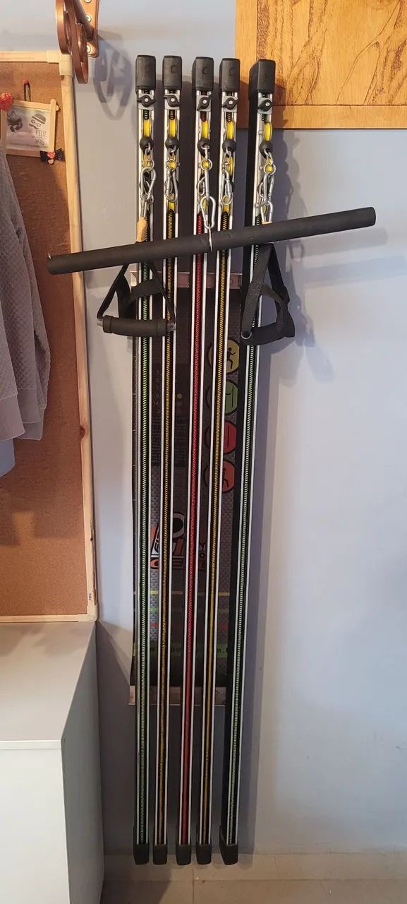 Estação de exercícios Fit Pulley completa com 05 células com pouco uso. - Foto 2