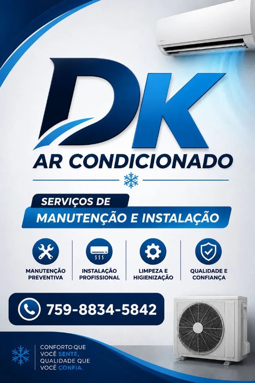 LIMPEZA PARA AR CONDICIONADO E INSTALAÇÃO 
