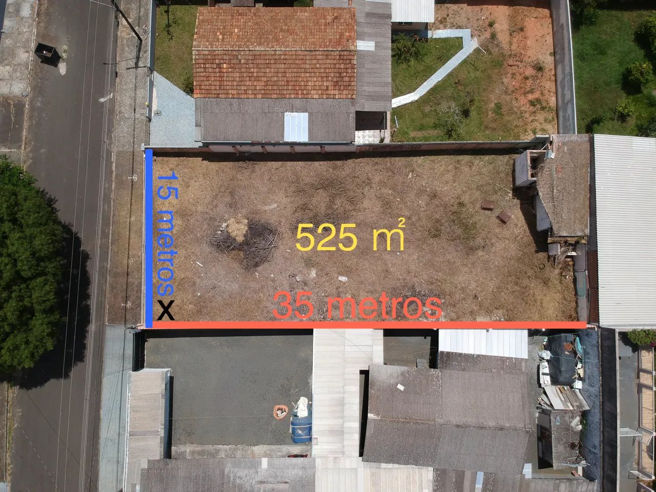 Terreno no  Órfãs - 525 m2 - Foto 2