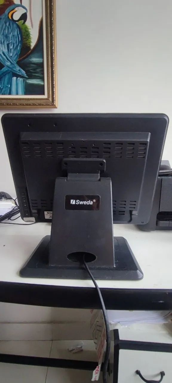 Monitor Touch Screen Sweda SMT-200 Capacitivo - Funcionando Perfeitamente - Foto 2