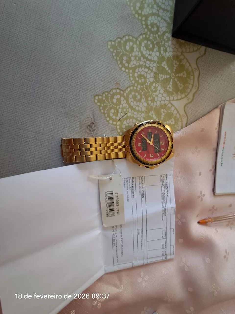 Relógio citizen promaster jq8003-51w c40. - Foto 5