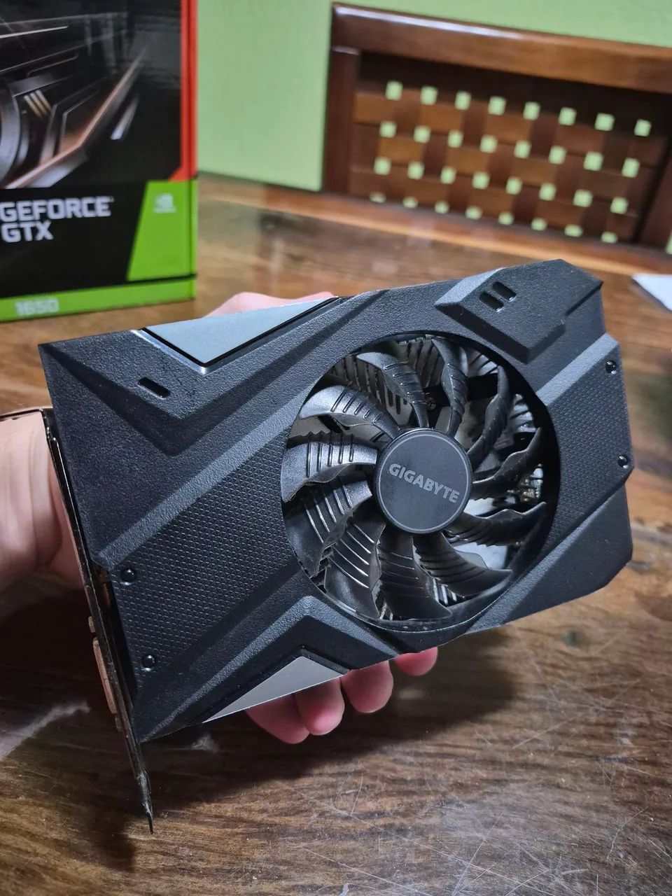 GTX 1650 4GB GIGABYTE (Com caixa) - Foto 2