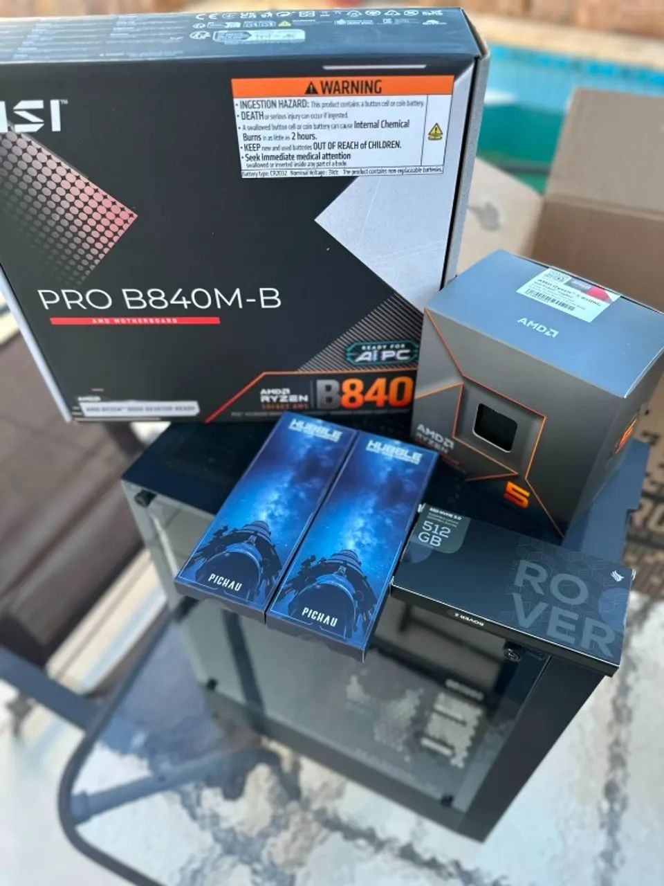 PC Gamer 32GB DDR5 + Ryzen 5 8500G + NVME 500GB - Foto 3