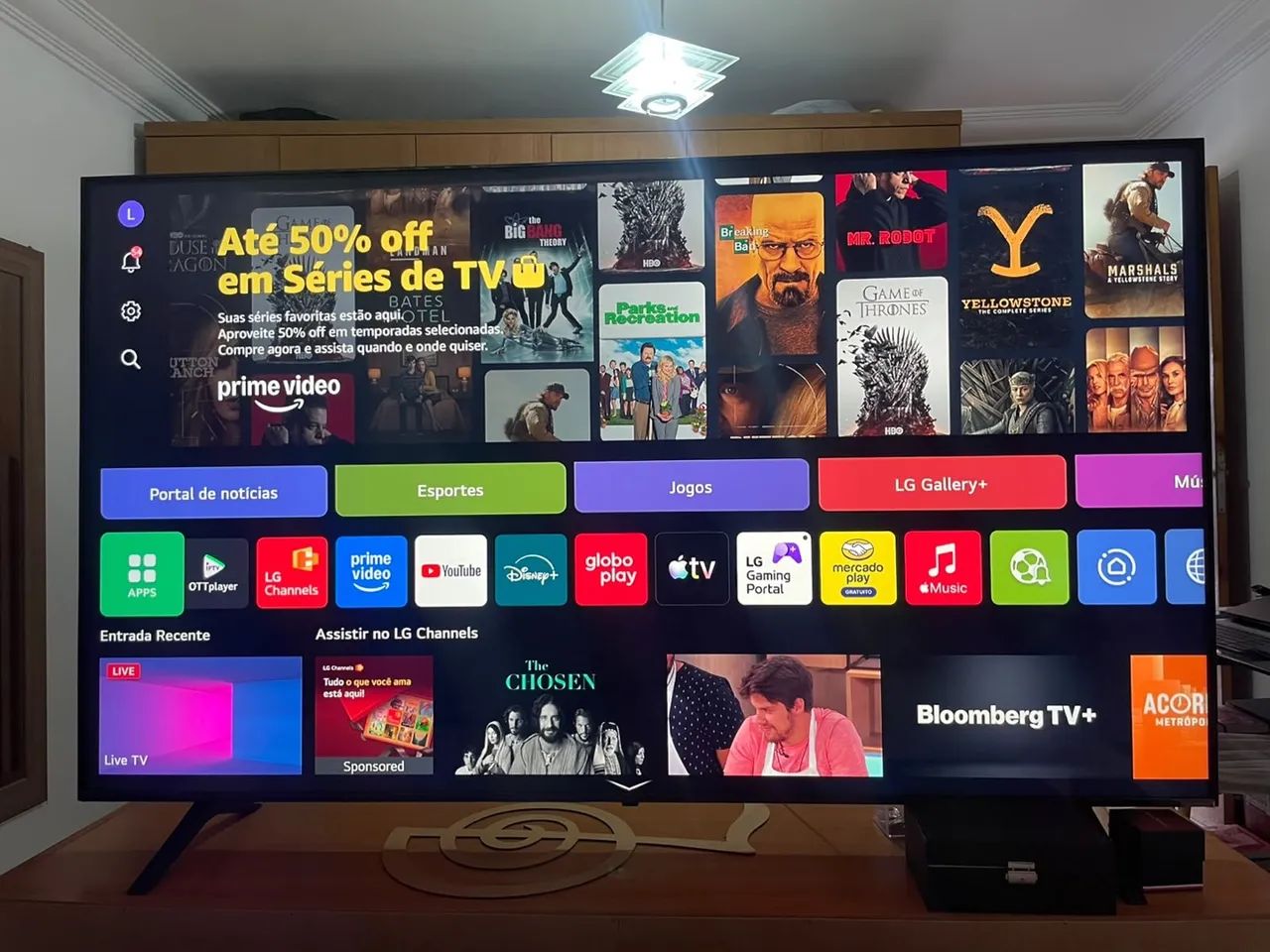Tv LG 75 polegadas