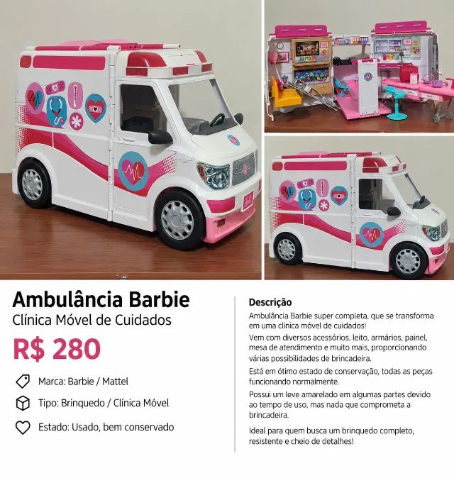 Ambulância da Barbie